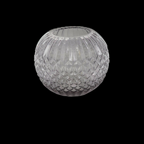 Rizz, Vase, dia25xH20cm, Grey